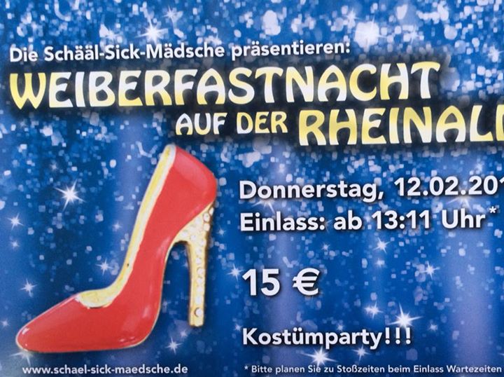 Mädsche-Party zu Weiberfastnacht 2015